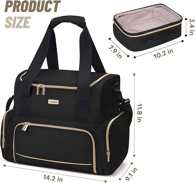 Large Makeup Travel Cosmetic Bag - Image 2