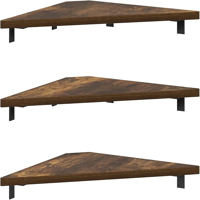Furinno Rossi Triangle Floating Shelves - Image 5