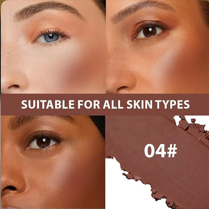 Powder Matte Blush Cheeks Face Makeup - Image 3