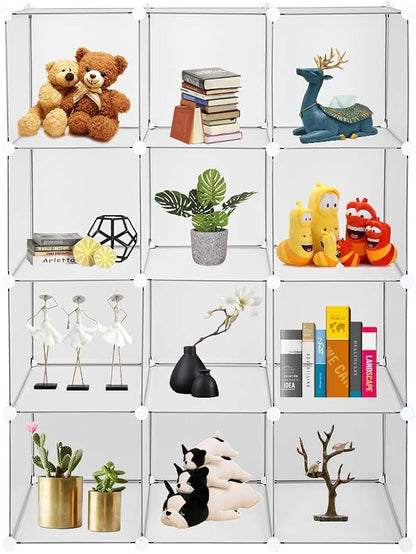 12 Cube Storage Organizer, Closet Storage Shelves by NALLBEIRRAA
