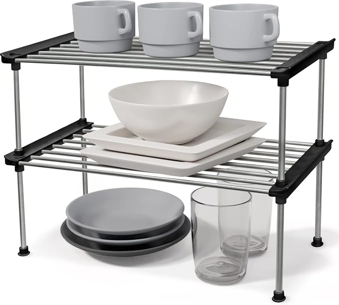 carrotez Cabinet Organizer Shelf, Kitchen Cabinet Organizers and Storage by Carrotez