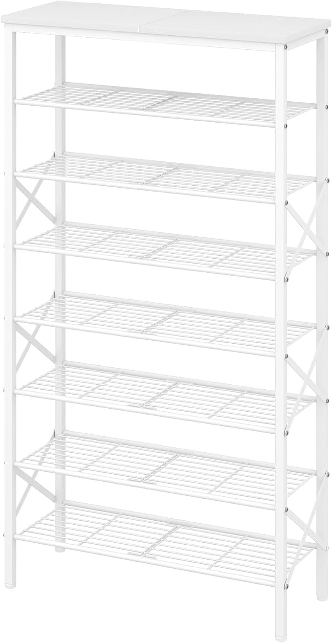YATINEY 8 Tier Shoe Rack, Shoe Storage Organizer, Large Capacity Shoe Shelf by Yatiney