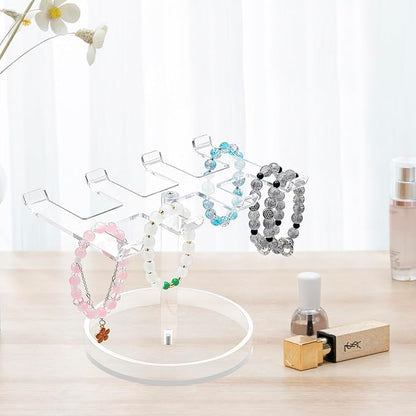 Bigfety Bracelet Holder Organizer, Acrylic Bracelet Display Stand - Image 6