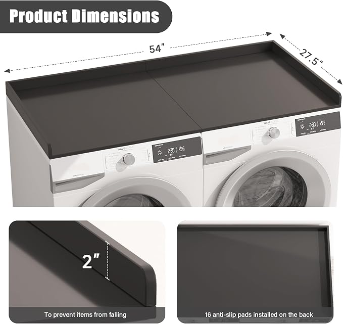 Washer Dryer Countertop, Foldable Laundry Countertop - Image 2