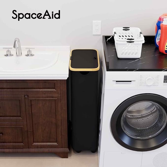 SpaceAid Slim Laundry Hamper - Image 6
