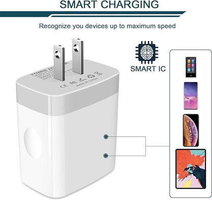 USB Charger Adapter, Samsung Galaxy, Power Cube Base Brick - Image 3