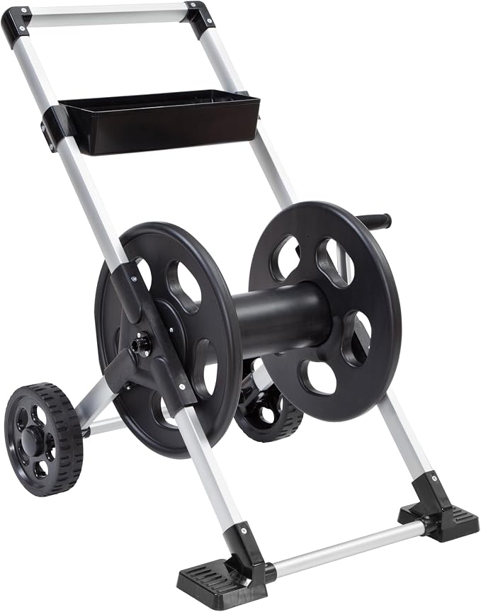 Liberty Garden 304 Explorer Two Wheel Hose Reel Cart, Holds 250-feet of 5/8" - Image 2