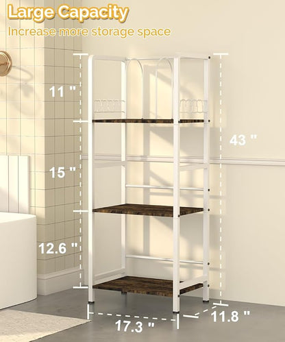 Mondazie Towel Racks for Bathroom Storage Shelves Free Standing, Pool Towel - Image 6