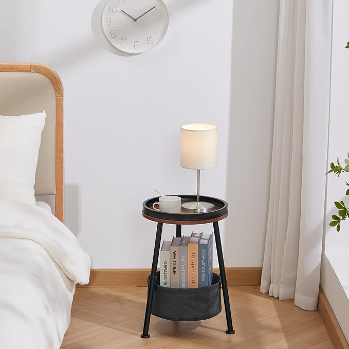 Round End Table, Round Side Table - Image 7