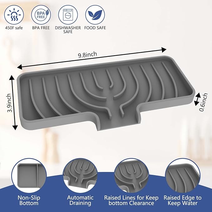 Silicone Sponge Holder for Kitchen Sink - Image 2