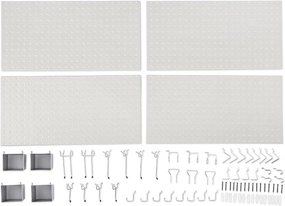Amazon Basics Rectangular Metal Pegboard Kit - Image 4