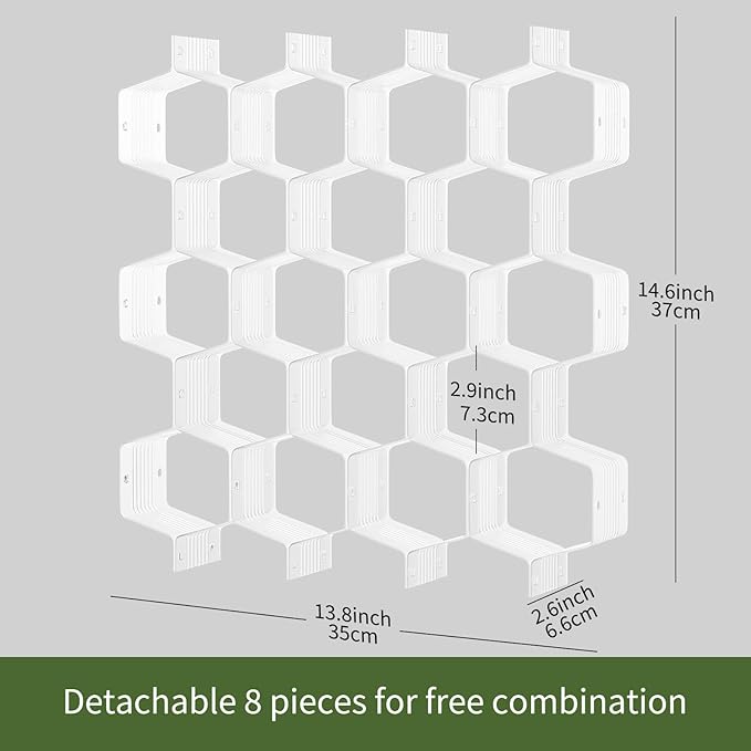 Honeycomb Separator Adjustable Drawer Organizer Divider - Image 2