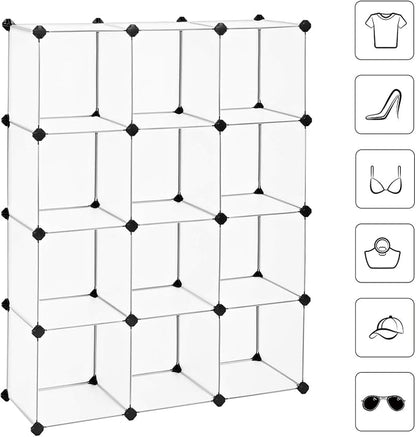 SONGMICS Cube Storage Organizer, Book Shelf, Closet Organizers and Storage - Image 6