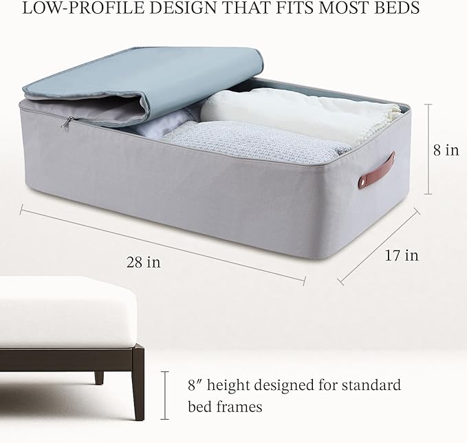 Under Bed Storage Container – Foldable Underbed Storage Bin - Image 3