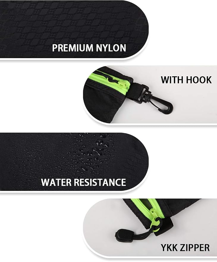 GOX Ultra Light Carry On Small Zipper Pouch, Toiletry Bag, Packing Sack - Image 9