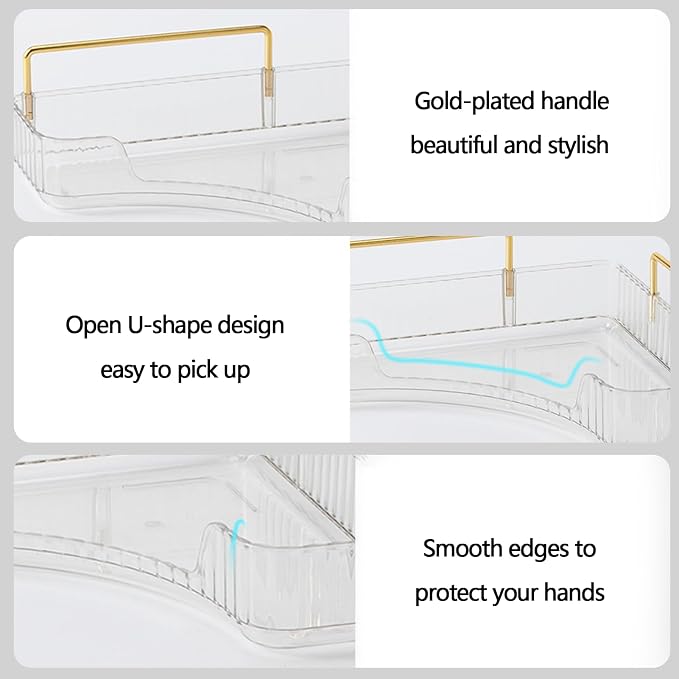 2-Tier Corner Bathroom Counter Organizer – Classic Storage Shelf - Image 3