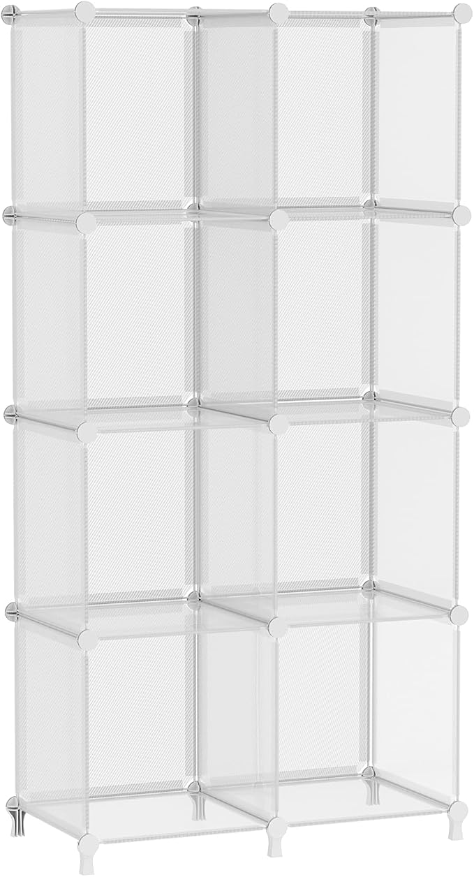 AWTATOS 8 Cube Storage Organizer, Closet Organizer Storage Shelf, Bookcase by AWTATOS