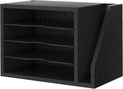 Wooden Mail Organizer, Desk Organizer by Cresohom