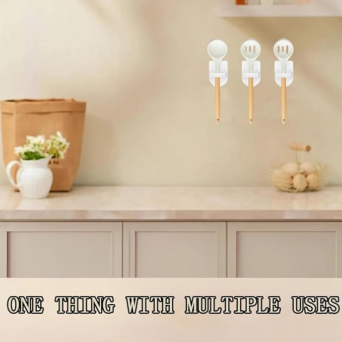 KuuGuu 6 PCS Wall Mount Spray Bottle Hooks Holder to Create Storage Space Easy - Image 6