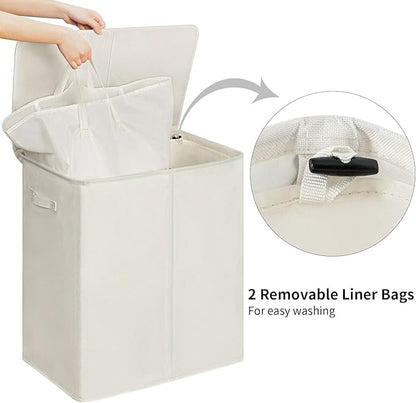 WOWLIVE 140L Double Laundry Hamper - Image 5
