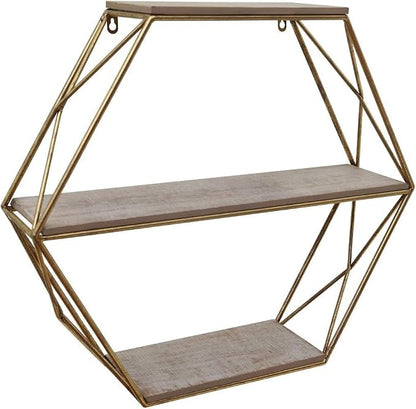 Modern Hexagon Wall Mounted by SagebrookHome