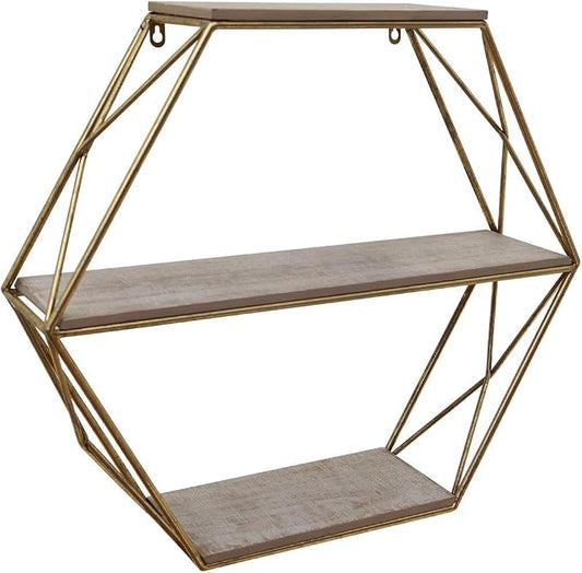 Modern Hexagon Wall Mounted by SagebrookHome