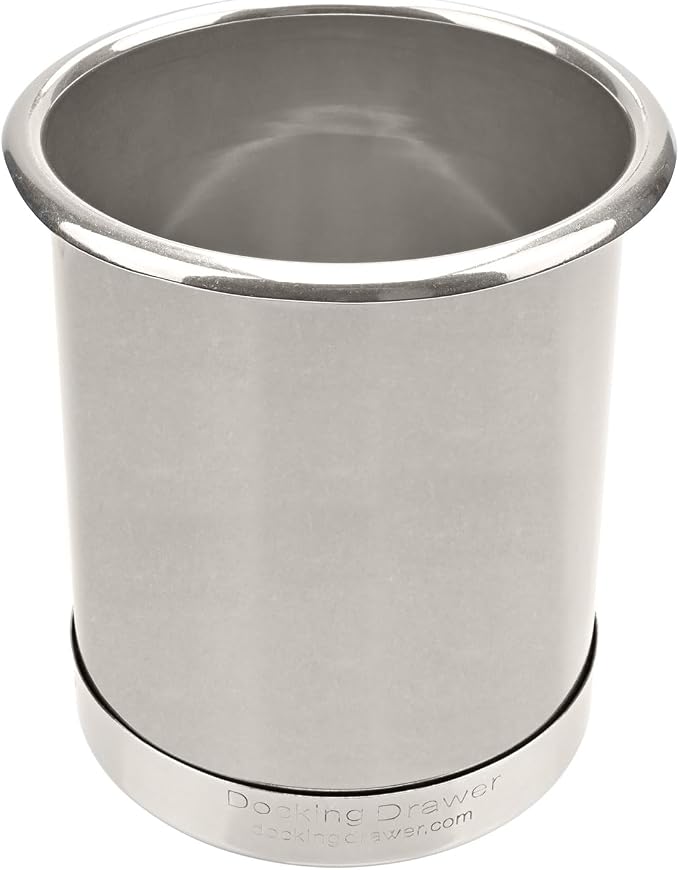 Docking Drawer 5" Stainless Steel Canister by DockingDrawer