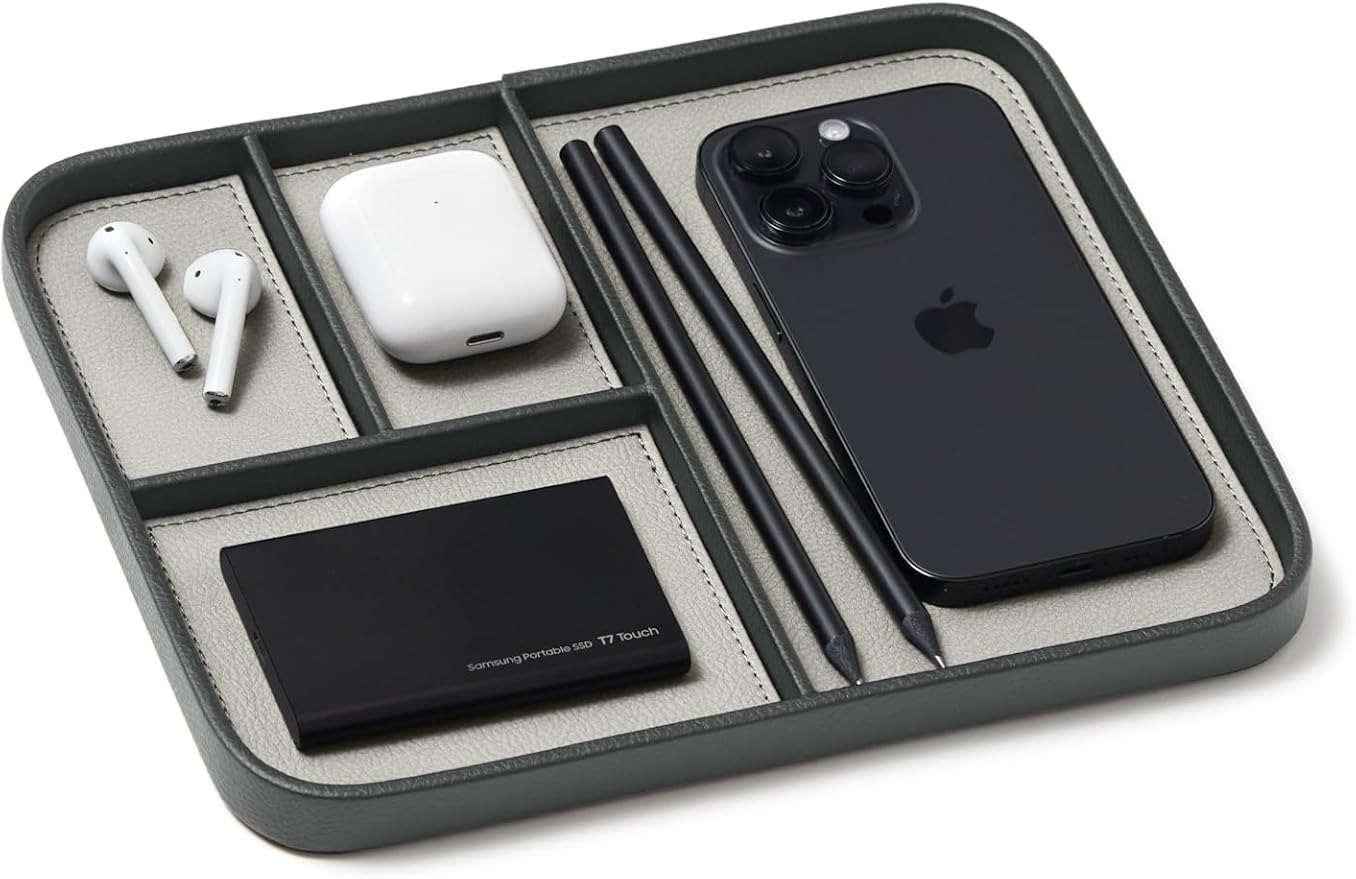 Nordik Leather Valet Tray by NordikByDesign