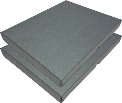 Lineco Clamshell Archival Storage Box, 16.5x20.5x1.75 Inch, Organize and Store by Lineco