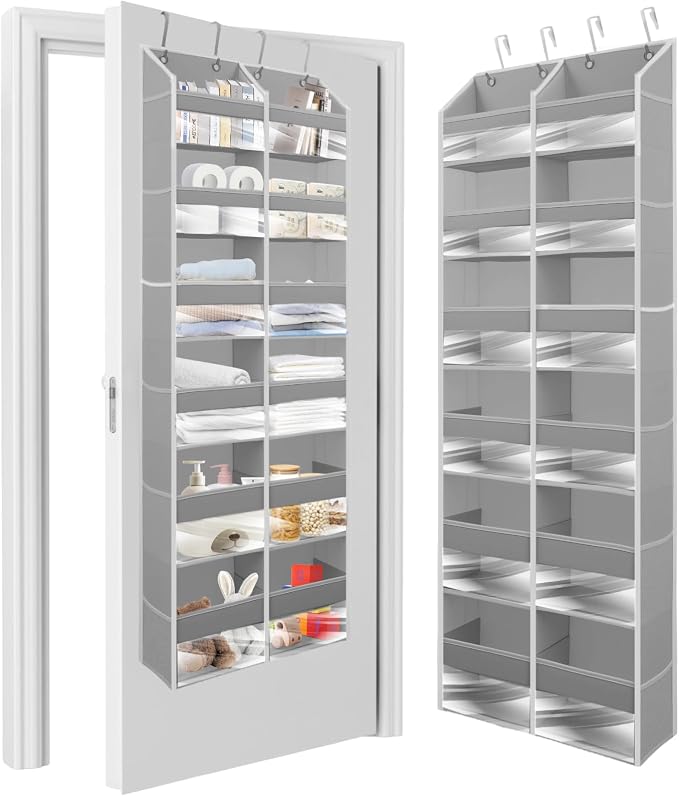 HOMELUX THEORY Over The Door Organizer Hanging by HomeluxTheory
