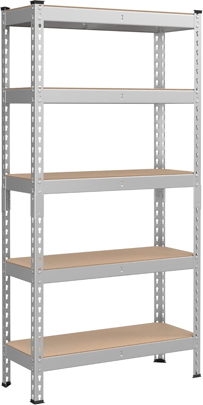 SONGMICS 5-Tier Storage Shelves, Load 2310 lb, Garage Storage, Boltless Assembly by SONGMICSbySONGMICSHOME