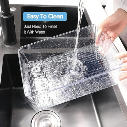 Pure Future 10-Pack Clear Fridge Organizer Containers - Image 7