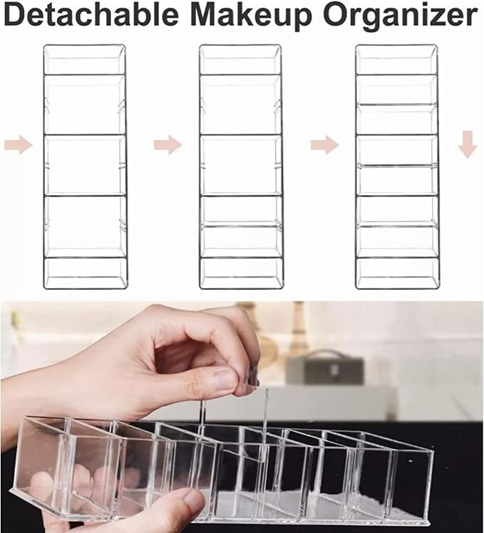 Clear Acrylic Makeup Stand - Image 2