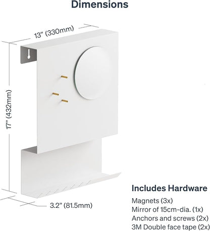 Key Holder Wall Mount and Mail Organizer - Image 3
