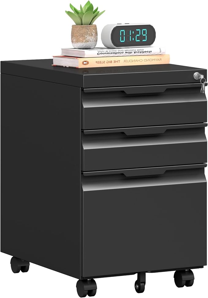 3 Drawer Mobile File Cabinet by Yoonkool