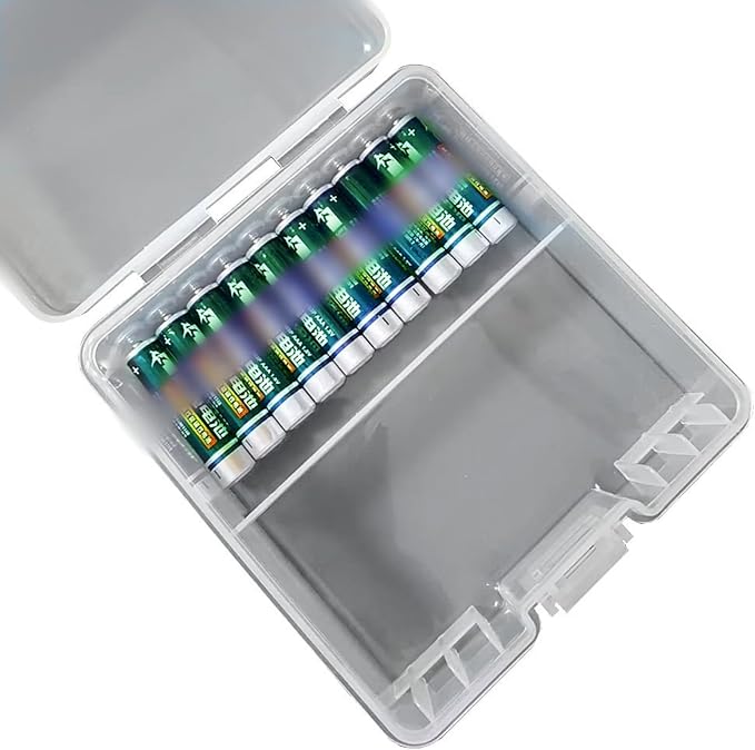 Battery Holder 100Pcs AA 3A Case Organizers Container Batteries Storage Box - Image 7