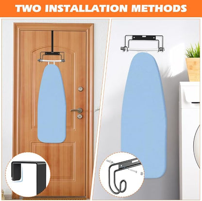 Ironing Board Holder Wall Mount/Over The Door, Ironing Board Hanger Load - Image 7