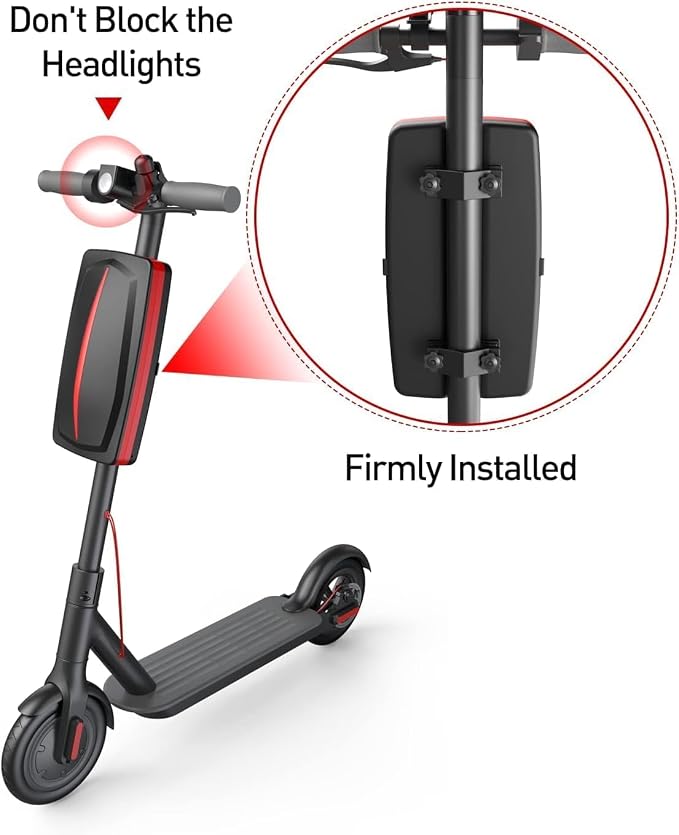 Scooter Bag 8L, Electric Scooter Basket Foldable Waterproof Universal, Bike - Image 4