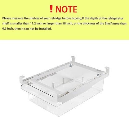 YekouMax Fridge Drawer Organizer, Refrigerator Organizer Bins, Pull Out - Image 4
