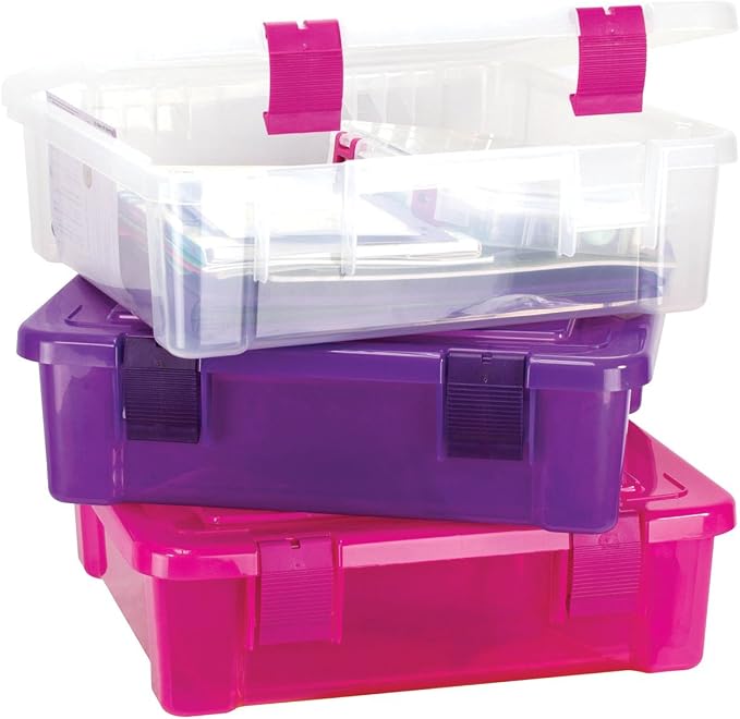 Creative Options File Tub Scrapbooking Storage Box - Image 2