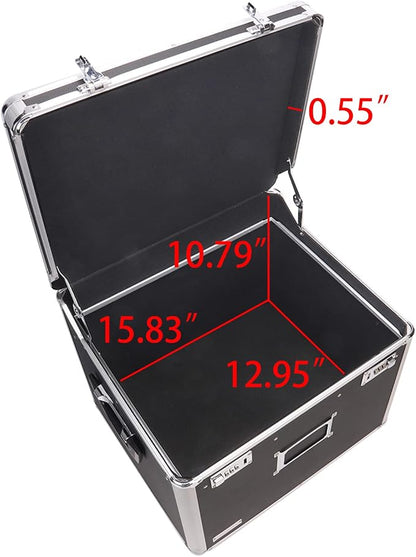 Vaultz Portable File Box with Handle - Image 3