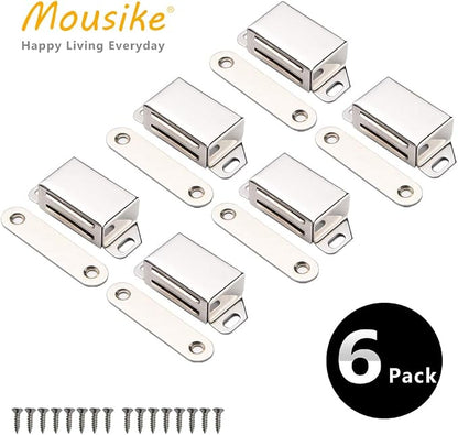 Mousike Cabinet Magnets 30lb Stainless Steel Magnetic Door Catch - Image 9