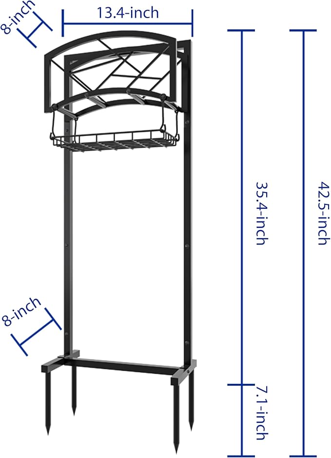 Fire Beauty Heavy-Duty Portable Garden Hose Holder - Image 7