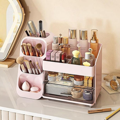 Booklov Makeup Organizer for Vanity, Large Capacity Cosmetic Display Case - Image 2