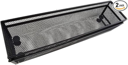 HAHIYO Stackable Mesh Tray Cup 12 x 3 x 2 inches Sturdy Container by HAHIYO