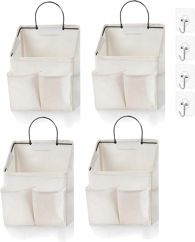 4pcs Wall Hanging Storage Bag, Wall Hanging Organizer bags by Someteth