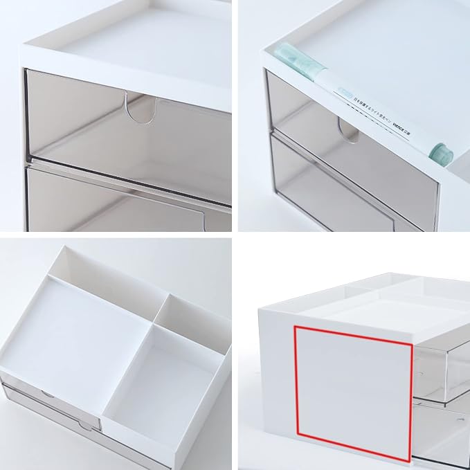 Desk Drawer Organizer, Desk Storage Box - Image 8