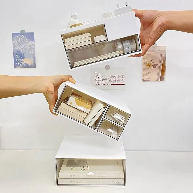 Desk Drawer Organizer, Desk Storage Box - Image 6