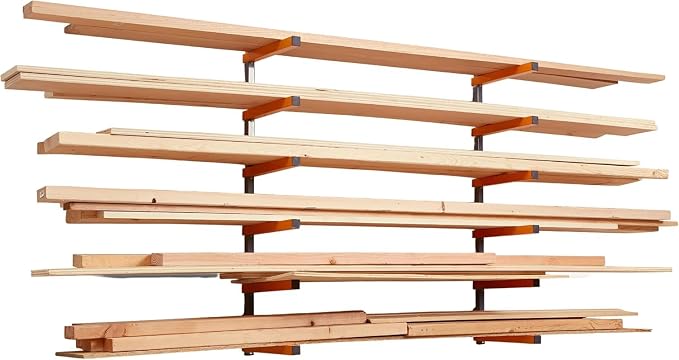 Bora Wood Organizer and Lumber Storage Rack by BORA