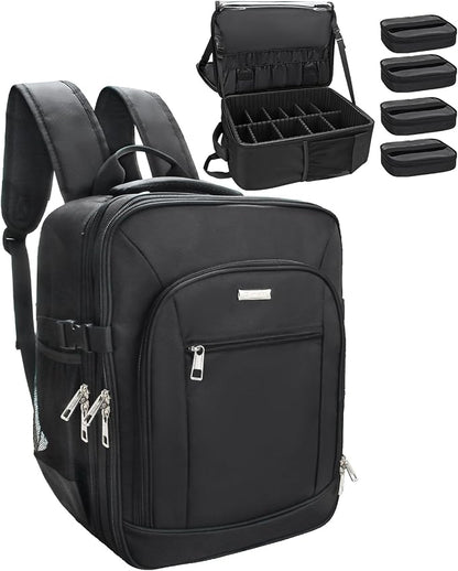 TANTO Makeup Backpack Makeup Artist Bag Professional Extra Large Cosmetic Bag by TANTO